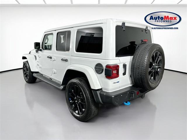 used 2022 Jeep Wrangler Unlimited 4xe car, priced at $31,000