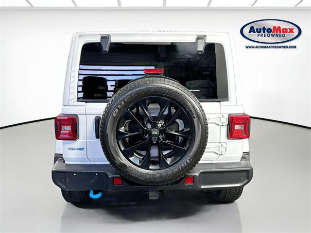 used 2022 Jeep Wrangler Unlimited 4xe car, priced at $31,000