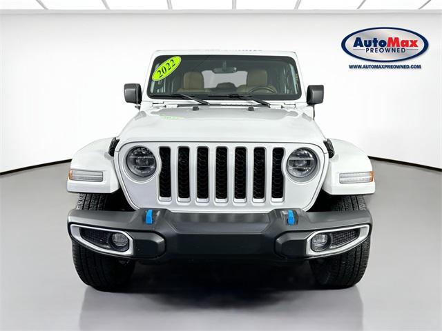 used 2022 Jeep Wrangler Unlimited 4xe car, priced at $31,000