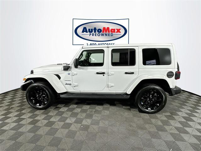 used 2022 Jeep Wrangler Unlimited 4xe car, priced at $34,500