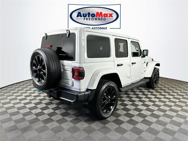 used 2022 Jeep Wrangler Unlimited 4xe car, priced at $34,500