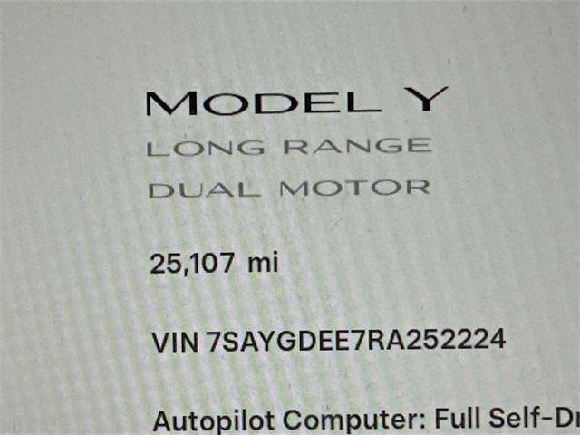 used 2024 Tesla Model Y car, priced at $34,500