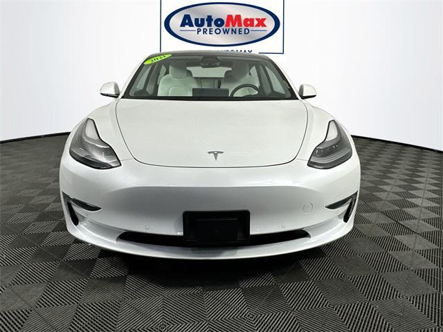 used 2021 Tesla Model 3 car, priced at $27,000