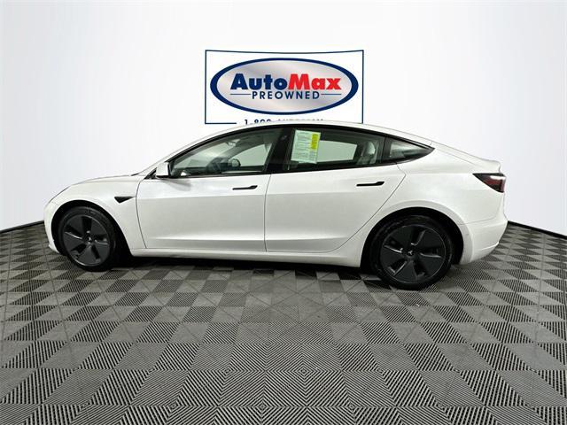 used 2021 Tesla Model 3 car, priced at $27,000