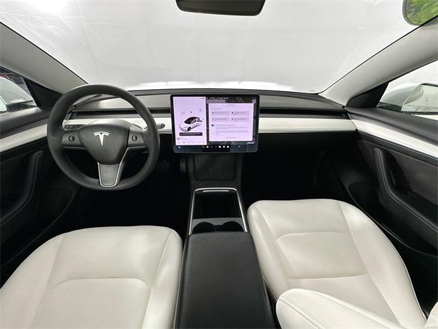 used 2021 Tesla Model 3 car, priced at $27,000