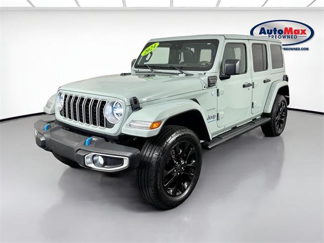 used 2024 Jeep Wrangler 4xe car, priced at $40,000
