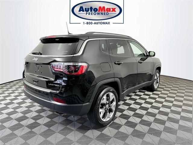 used 2021 Jeep Compass car, priced at $20,500