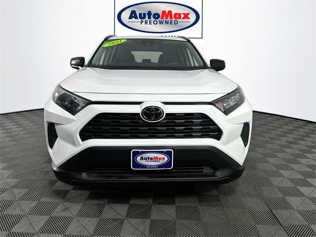 used 2021 Toyota RAV4 car, priced at $28,000