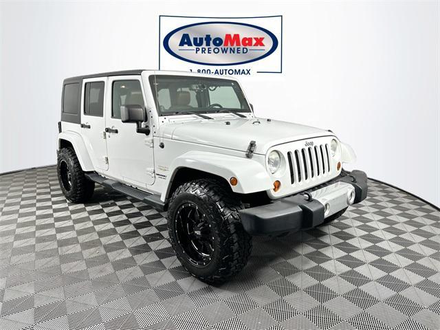 used 2013 Jeep Wrangler Unlimited car, priced at $14,501