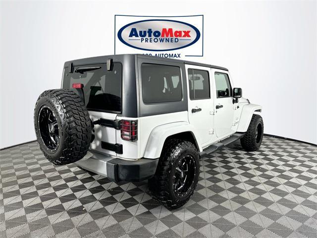 used 2013 Jeep Wrangler Unlimited car, priced at $14,501