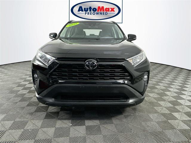 used 2021 Toyota RAV4 car, priced at $25,500