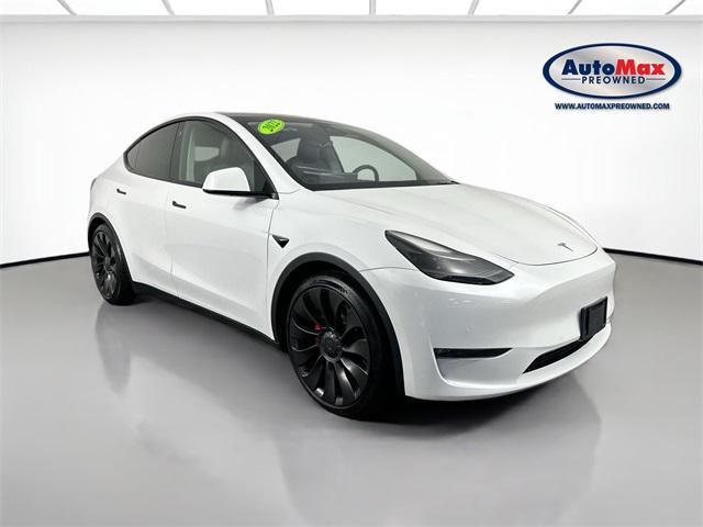 used 2022 Tesla Model Y car, priced at $31,000