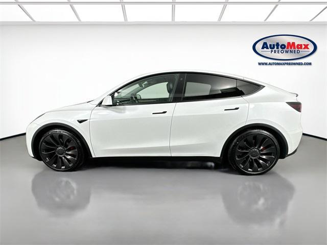 used 2022 Tesla Model Y car, priced at $31,000