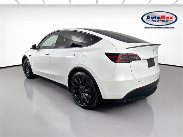 used 2022 Tesla Model Y car, priced at $31,000