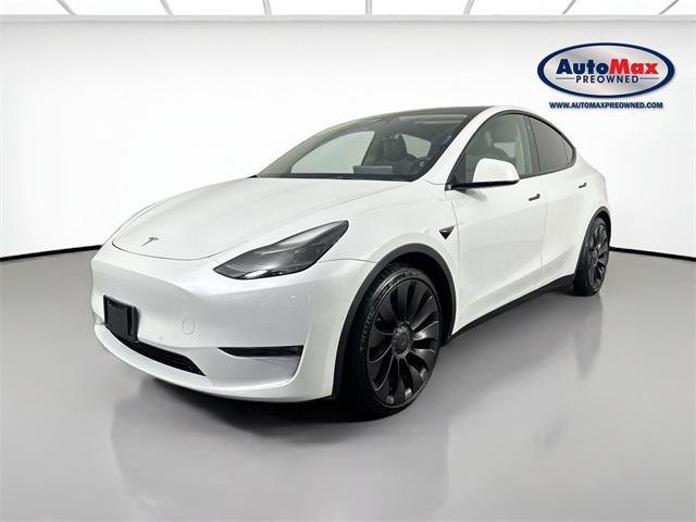 used 2022 Tesla Model Y car, priced at $31,000