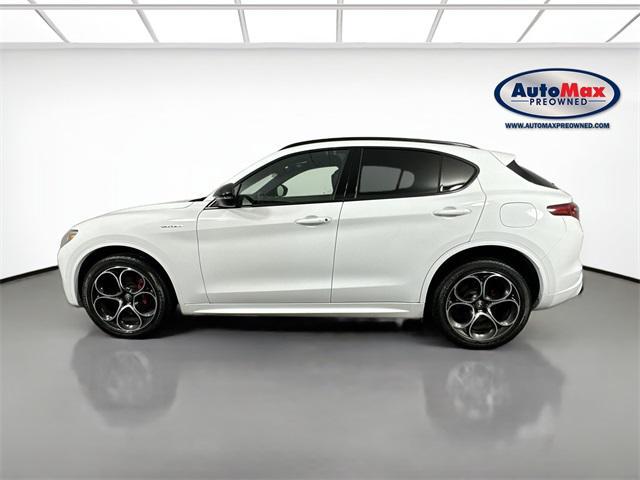 used 2022 Alfa Romeo Stelvio car, priced at $27,500