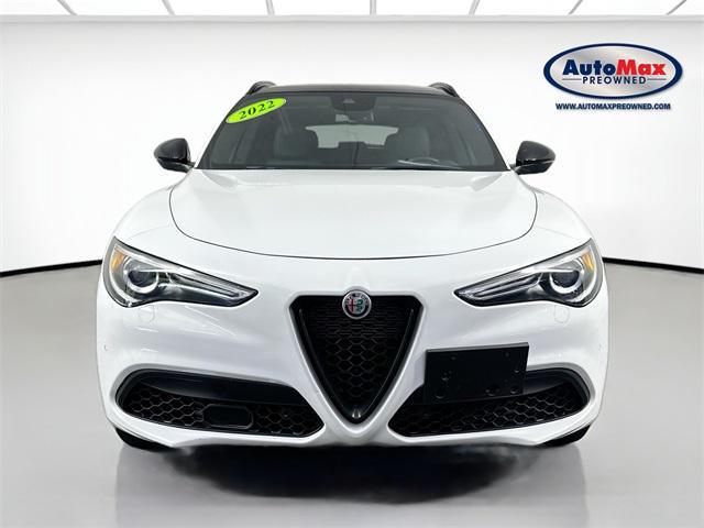 used 2022 Alfa Romeo Stelvio car, priced at $27,500
