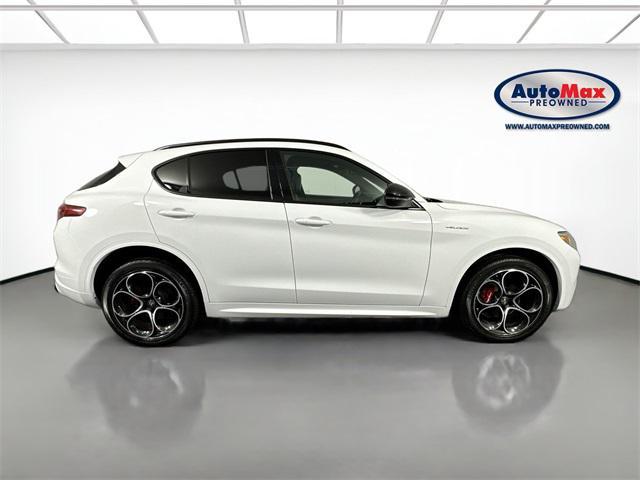 used 2022 Alfa Romeo Stelvio car, priced at $27,500