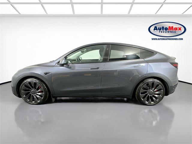 used 2023 Tesla Model Y car, priced at $34,500