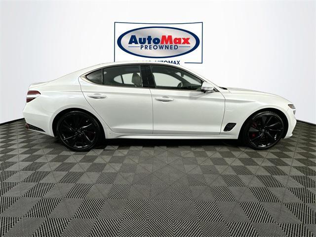 used 2022 Genesis G70 car, priced at $36,500