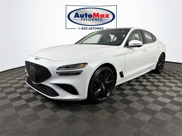 used 2022 Genesis G70 car, priced at $36,500