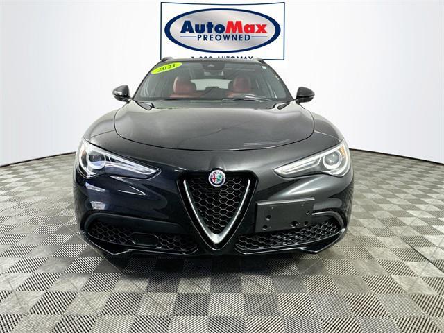 used 2021 Alfa Romeo Stelvio car, priced at $28,500