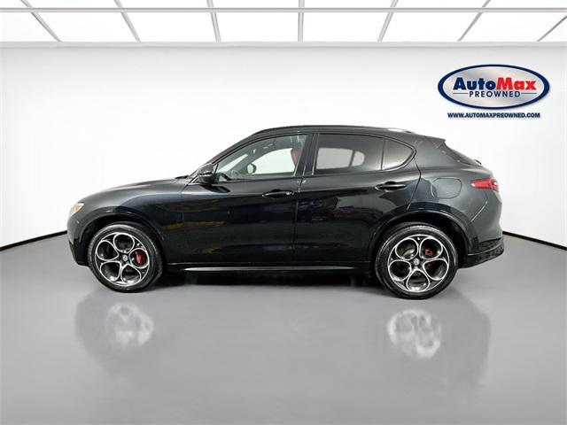 used 2021 Alfa Romeo Stelvio car, priced at $24,500