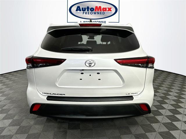 used 2023 Toyota Highlander car, priced at $34,500