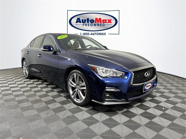 used 2021 INFINITI Q50 car, priced at $30,000