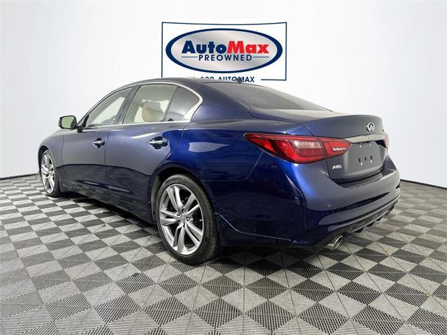 used 2021 INFINITI Q50 car, priced at $30,000