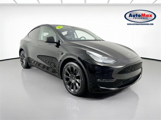 used 2021 Tesla Model Y car, priced at $28,500