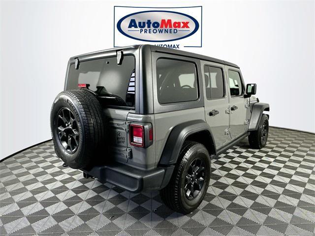 used 2021 Jeep Wrangler car, priced at $34,000