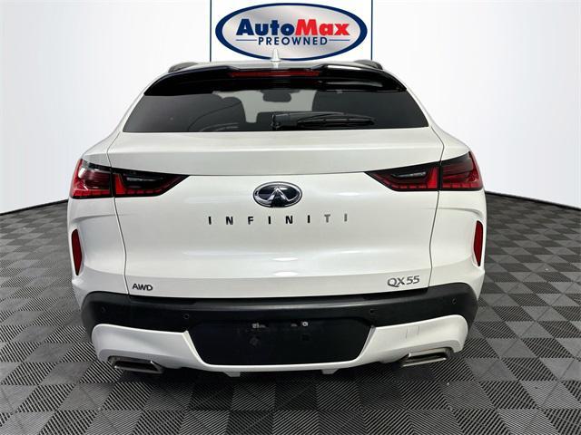 used 2023 INFINITI QX55 car, priced at $33,500