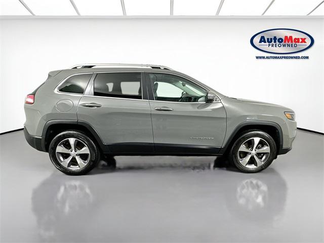 used 2021 Jeep Cherokee car, priced at $22,000