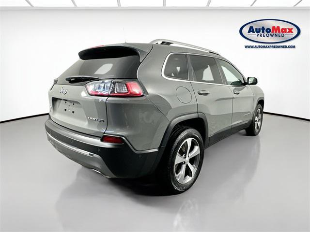 used 2021 Jeep Cherokee car, priced at $22,000