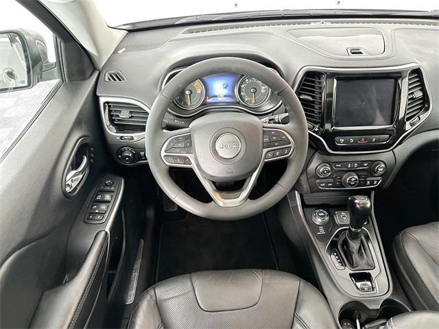 used 2021 Jeep Cherokee car, priced at $22,000
