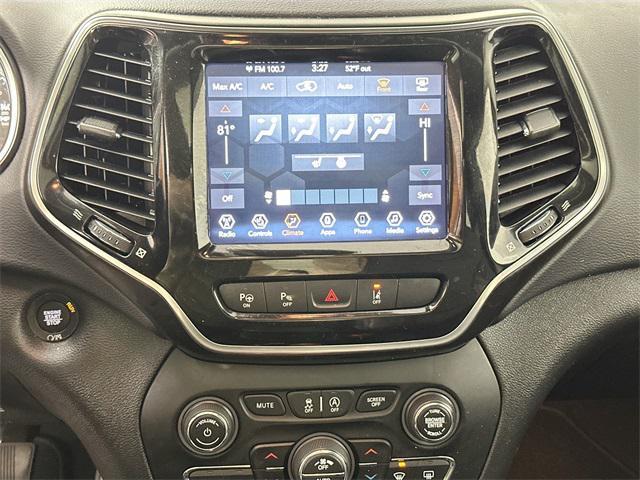 used 2021 Jeep Cherokee car, priced at $24,000