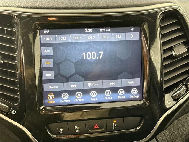 used 2021 Jeep Cherokee car, priced at $24,000