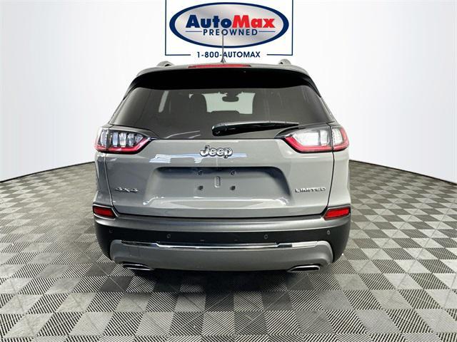 used 2021 Jeep Cherokee car, priced at $24,000