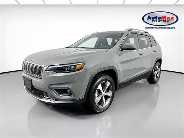 used 2021 Jeep Cherokee car, priced at $22,000