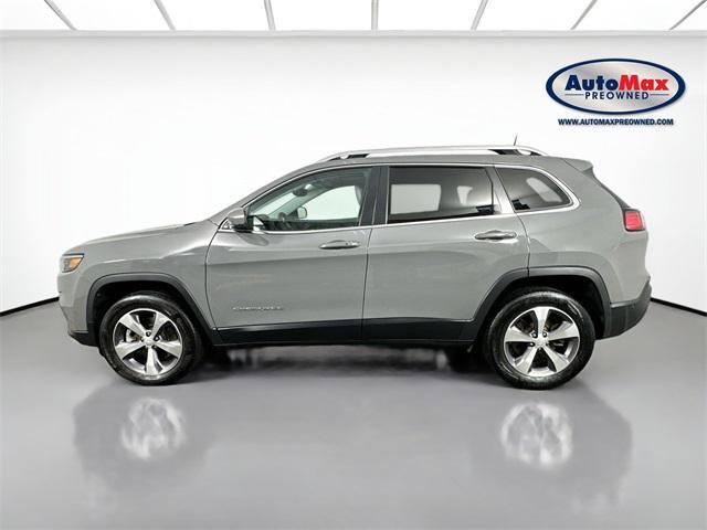 used 2021 Jeep Cherokee car, priced at $22,000