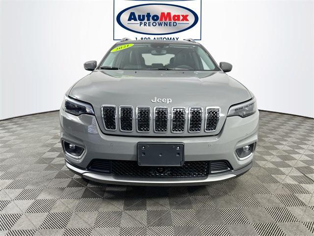 used 2021 Jeep Cherokee car, priced at $24,000