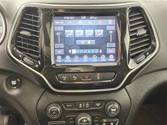 used 2021 Jeep Cherokee car, priced at $22,000