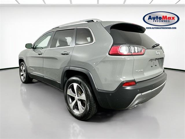 used 2021 Jeep Cherokee car, priced at $22,000