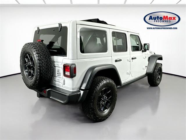used 2024 Jeep Wrangler 4xe car, priced at $37,000