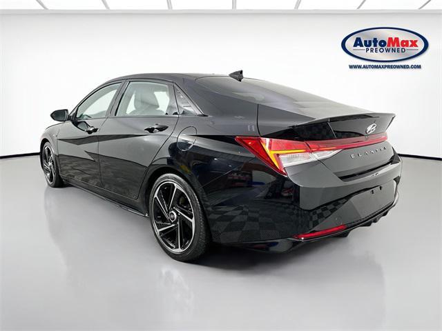 used 2023 Hyundai Elantra car, priced at $21,000