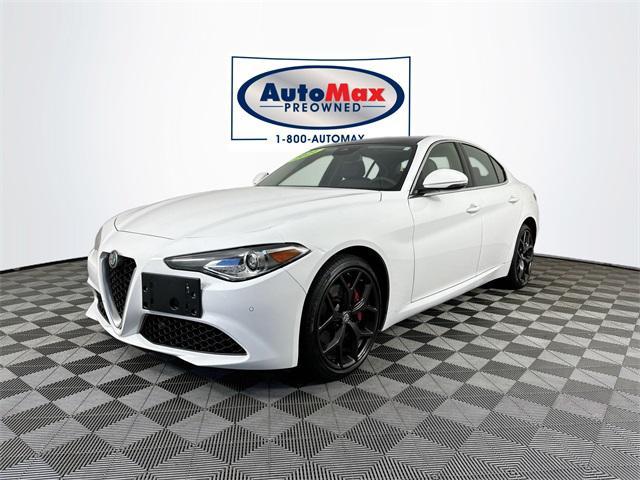 used 2021 Alfa Romeo Giulia car, priced at $25,000