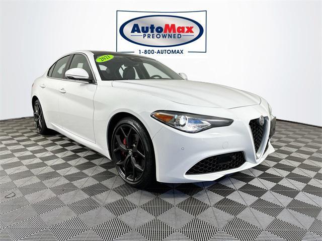 used 2021 Alfa Romeo Giulia car, priced at $25,000