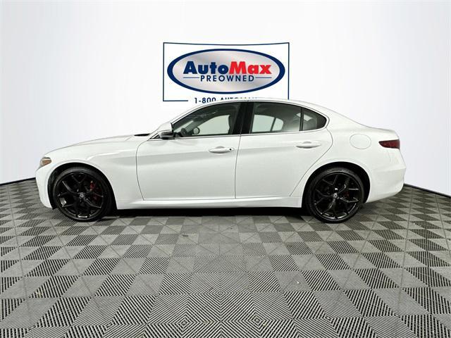 used 2021 Alfa Romeo Giulia car, priced at $25,000