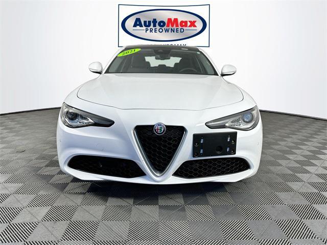 used 2021 Alfa Romeo Giulia car, priced at $25,000